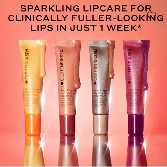 OleHendriksen Glimmer Pout Preserve Hydrating Peptide Lip Treatment Strawberry - Picture 6 of 11